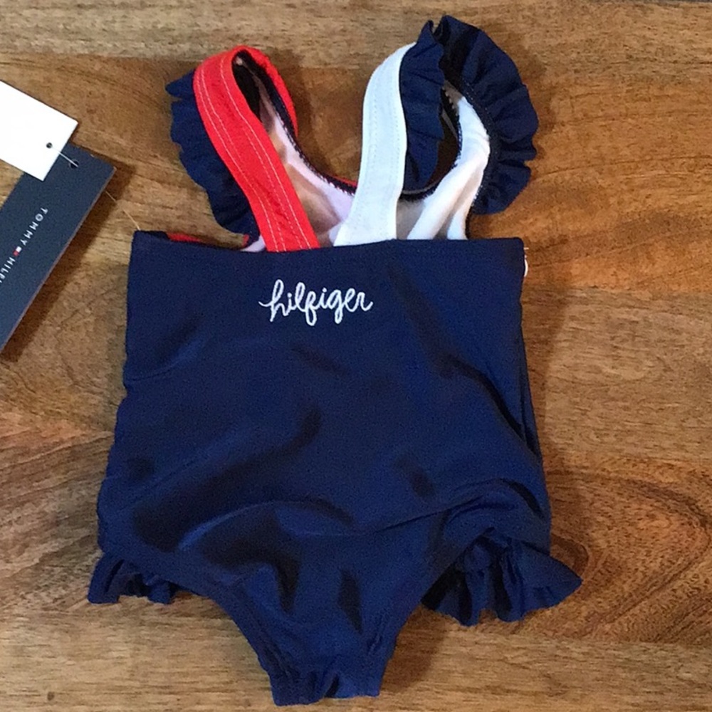 NWT Tommy Hilfiger Baby Bathing Suit - Picture 2 of 5